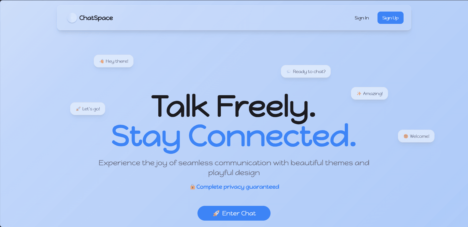 Encrypted messaging API
